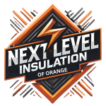 Next Level Insulation of Orange logo
