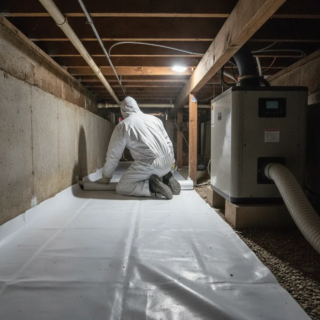 Crawl Space Encapsulation in Los Angeles, CA in Los Angeles, CA