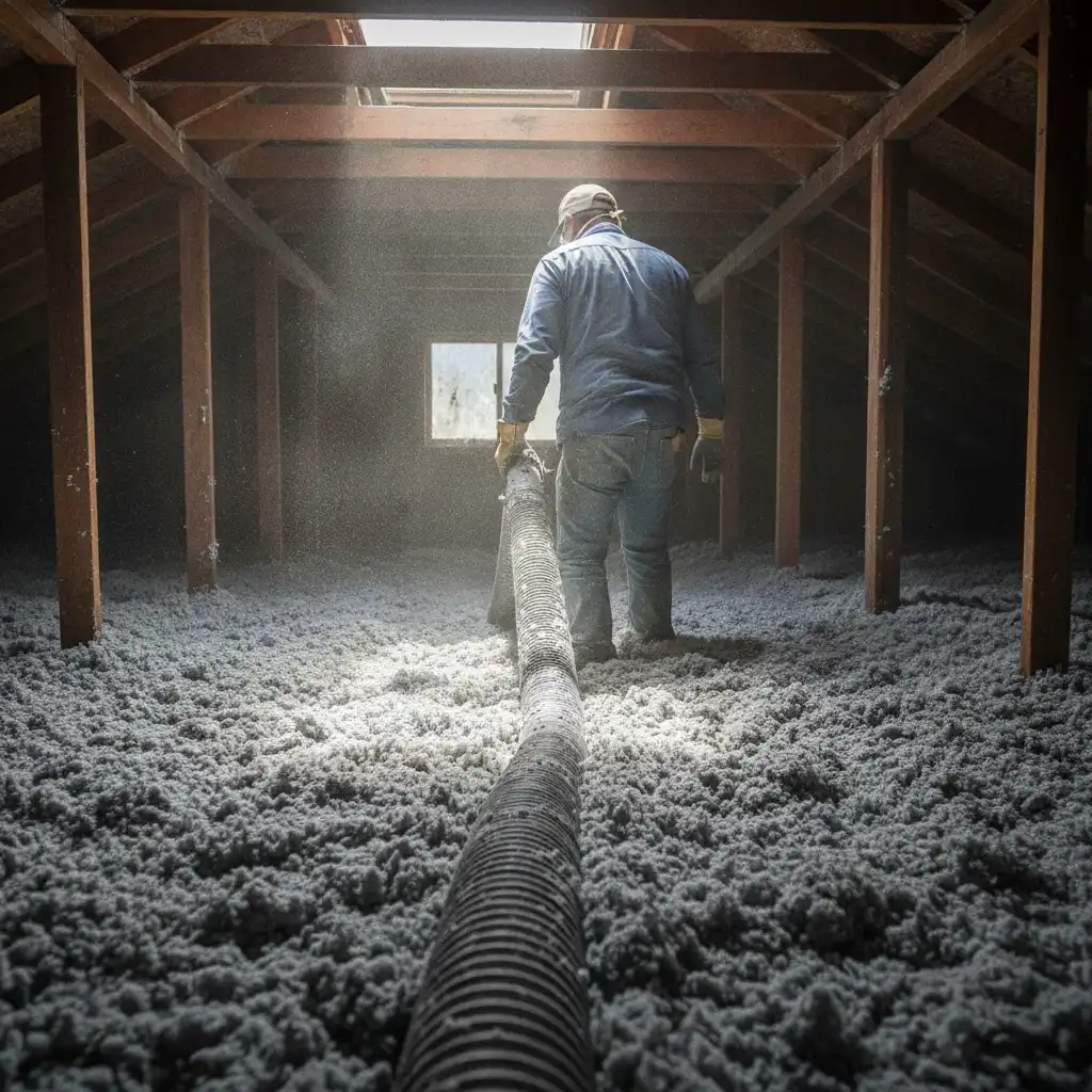 Blown-In Attic Insulation in Santa Clarita, CA in Santa Clarita, CA