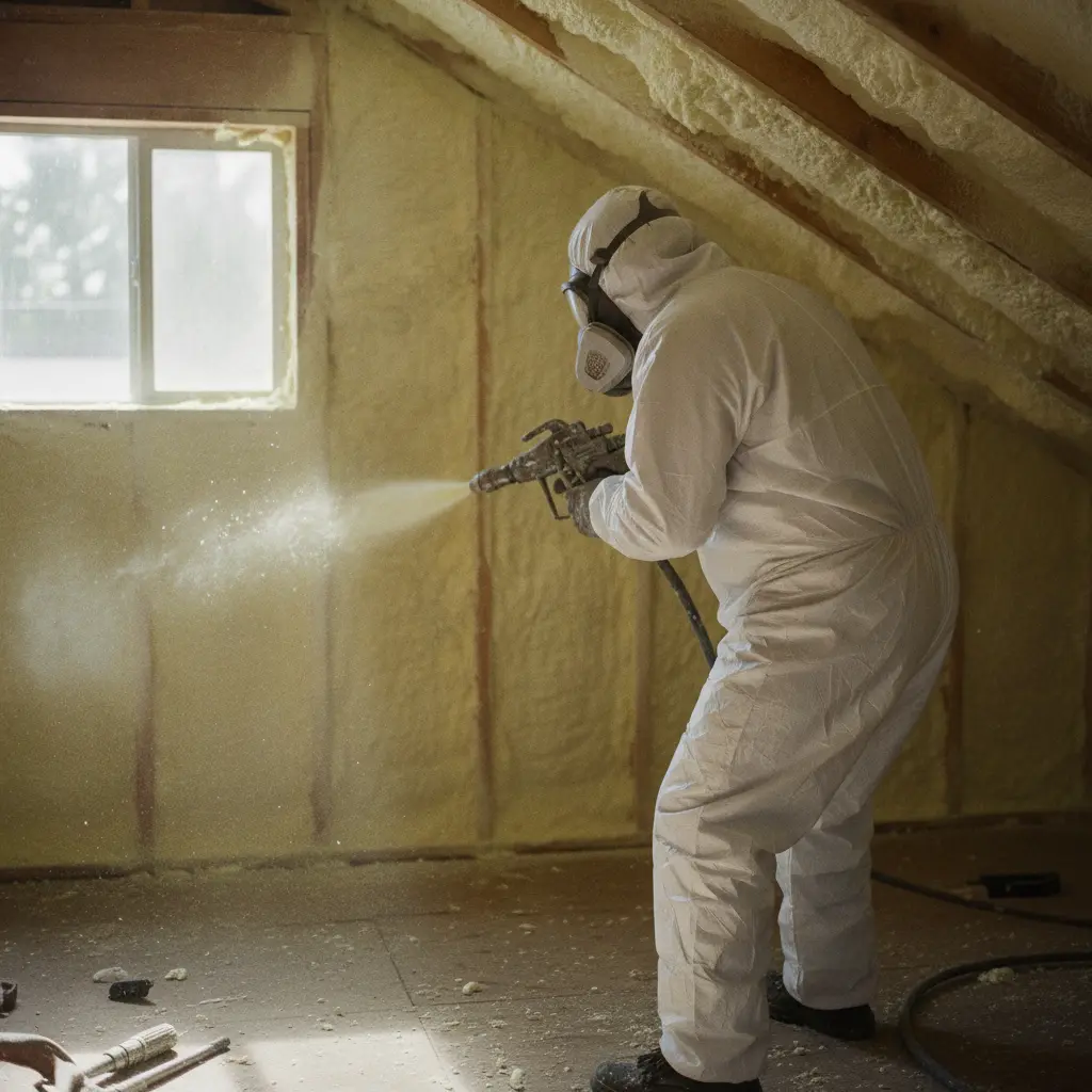 Spray Foam Attic Insulation in Orange, CA in Orange, CA